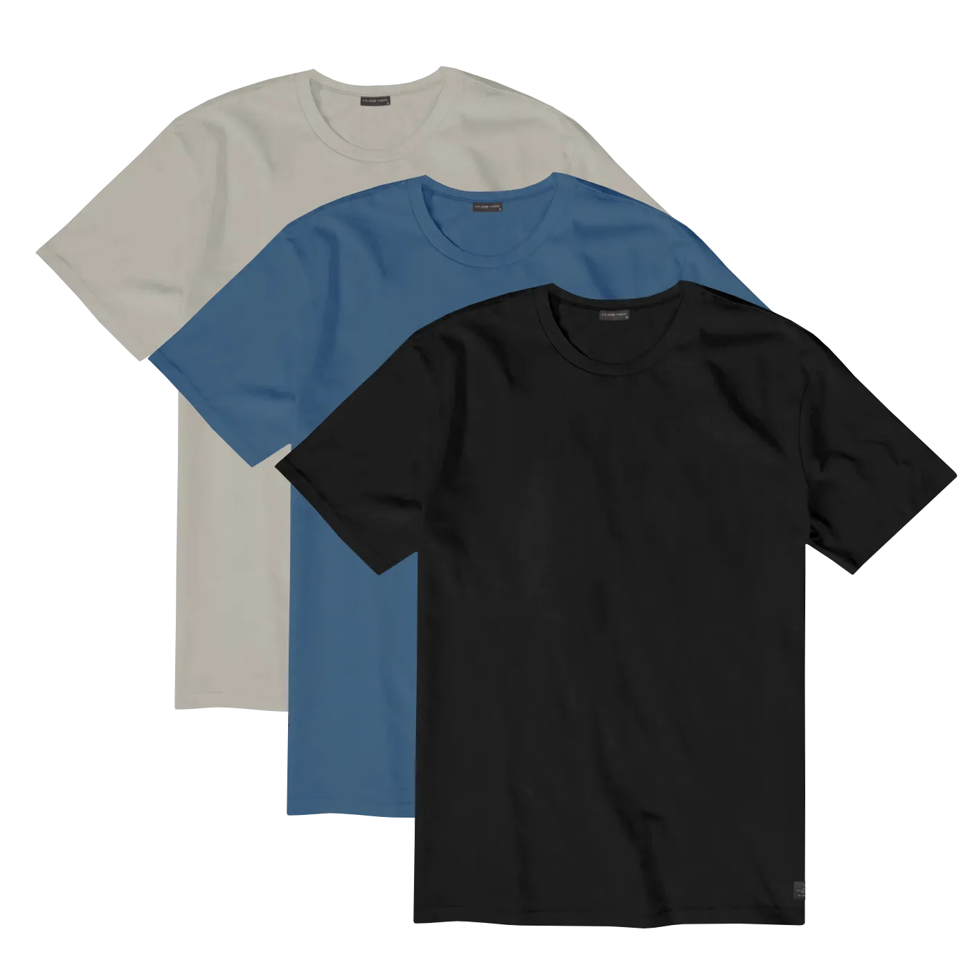 AGT Mens 3 Pack Cotton Tees BSG