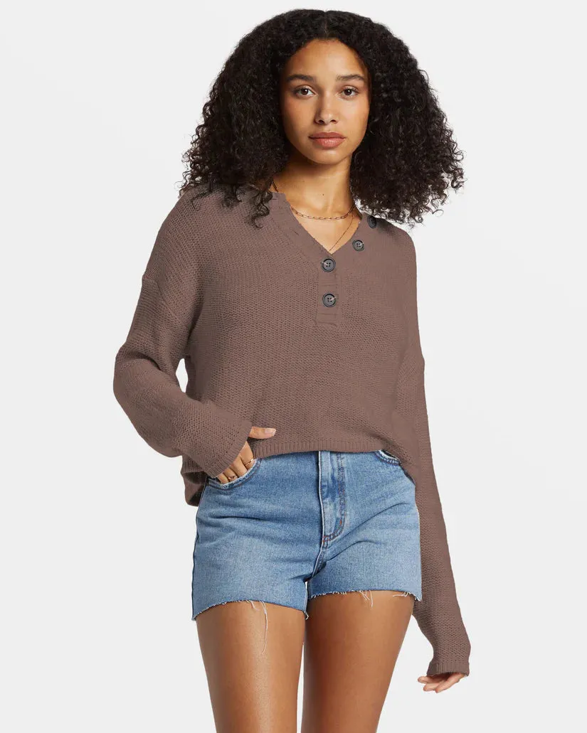 Billabong Shallow Waters Henley Sweater