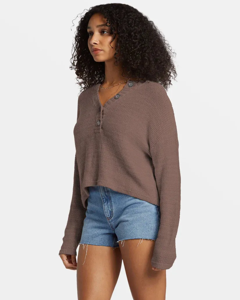 Billabong Shallow Waters Henley Sweater