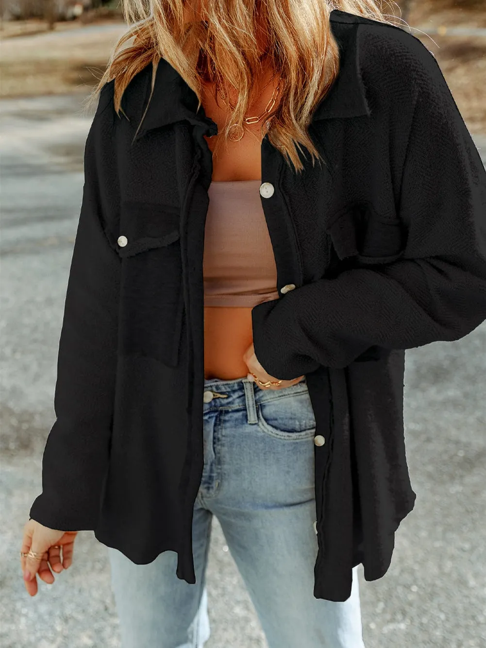 Black Oversized Jacket