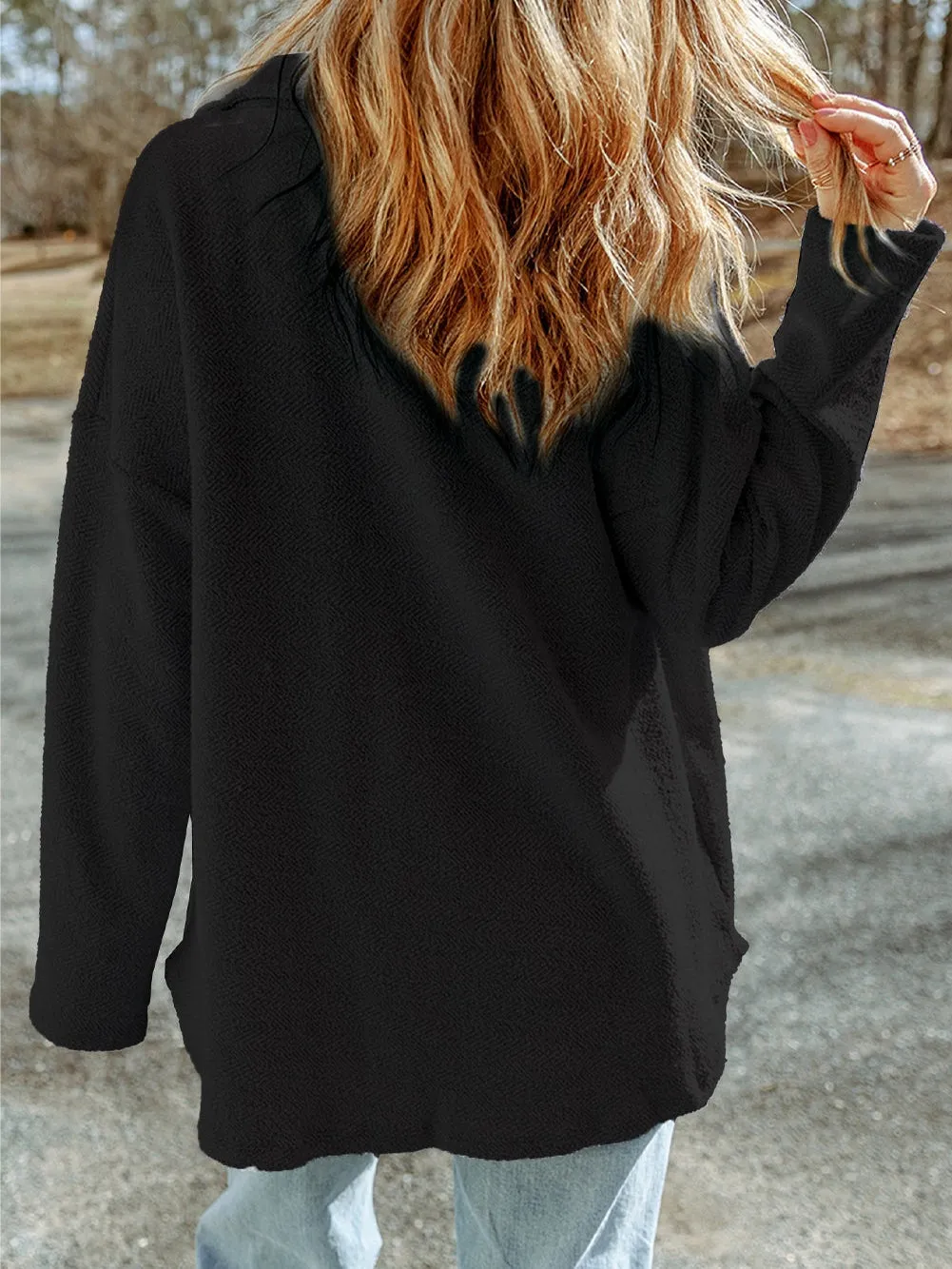 Black Oversized Jacket