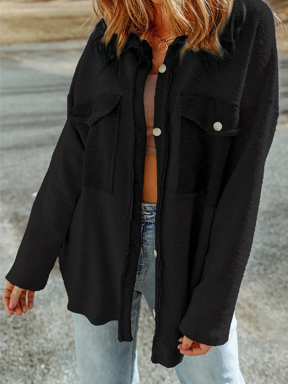 Black Oversized Jacket