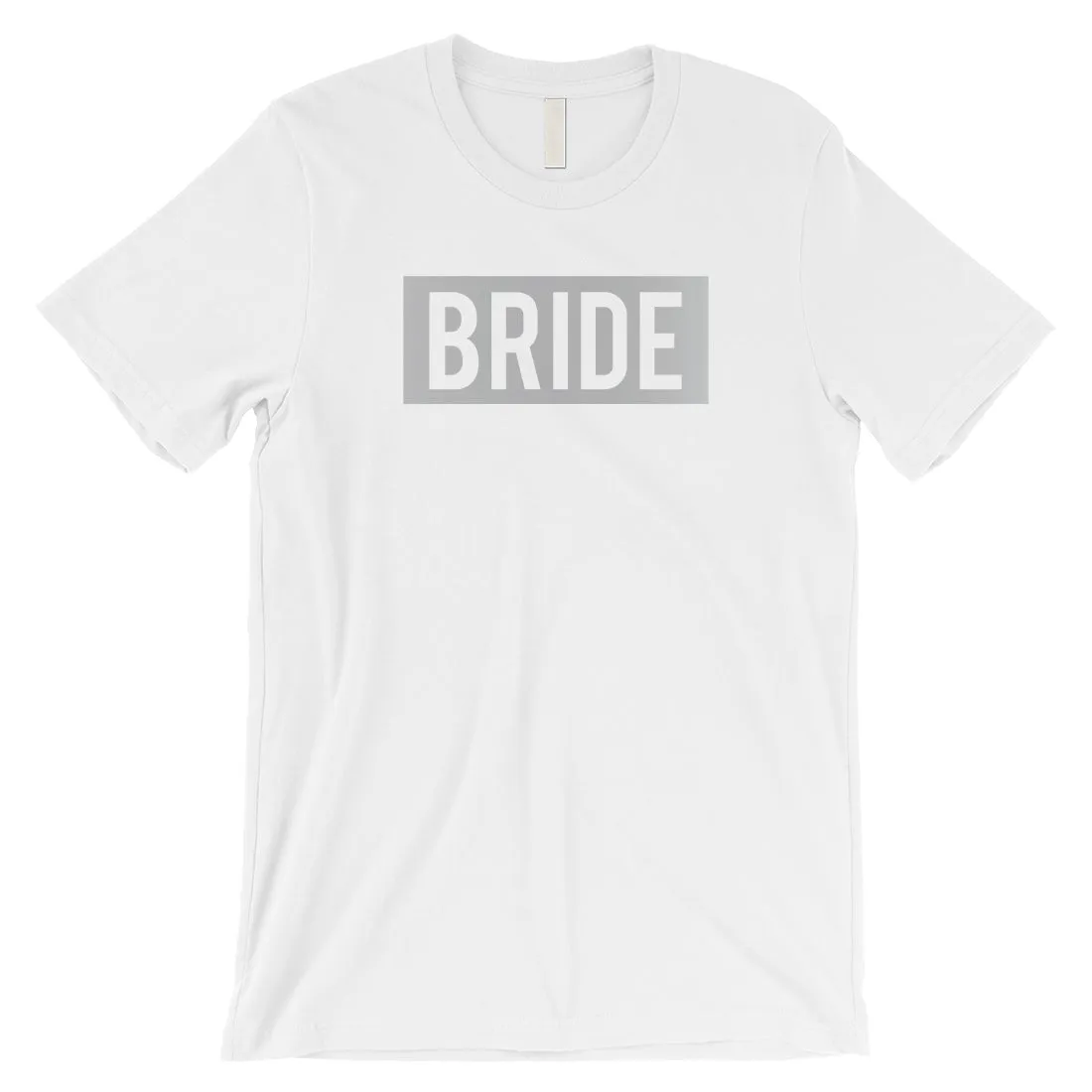 Bride Squad Boxed-SILVER Mens T-Shirt One-of-a-Kind Chic Bride Gift