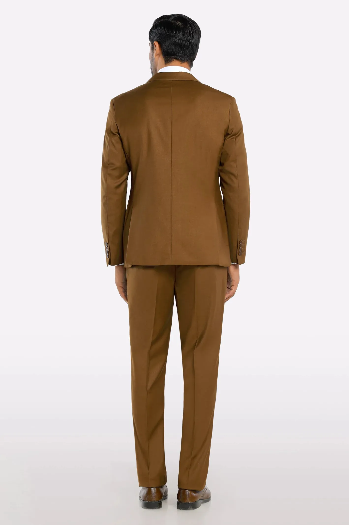 Brown Formal 2PC Suit