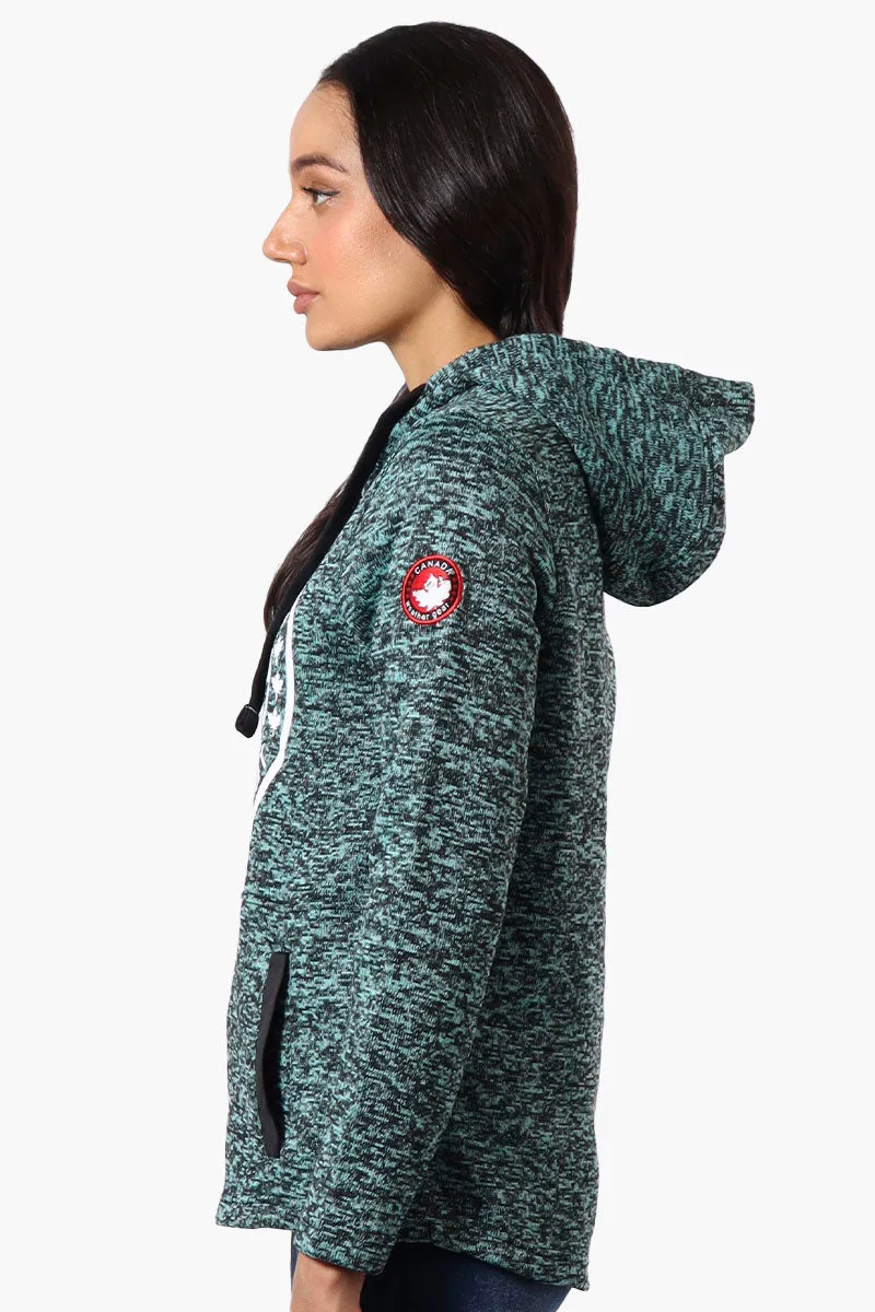 Canada Weather Gear Chest Logo Fleece Hoodie - Teal