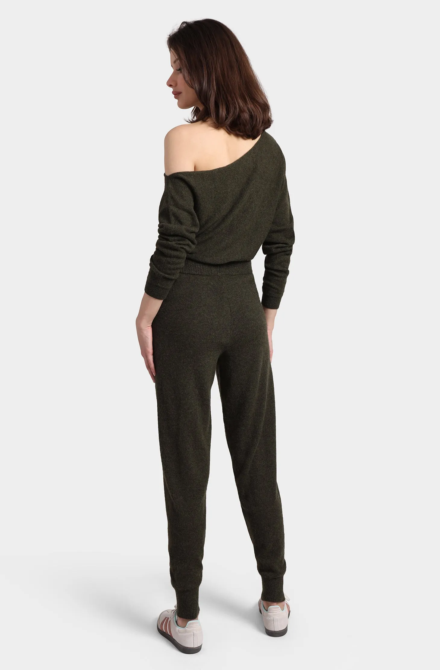 Cashmere Relaxed Joggers with Pockets