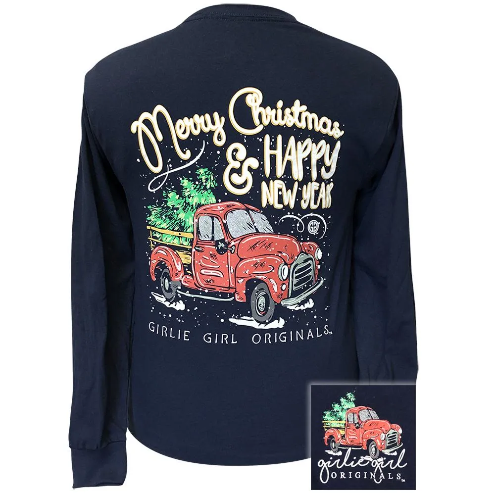 Christmas Truck-Navy LS-2134