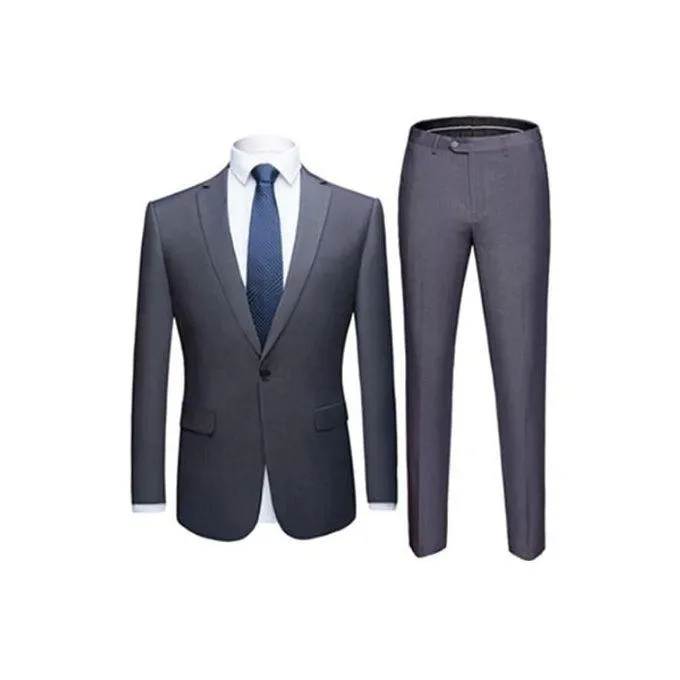 Exclusive Casila Men's Classic Grey Suit