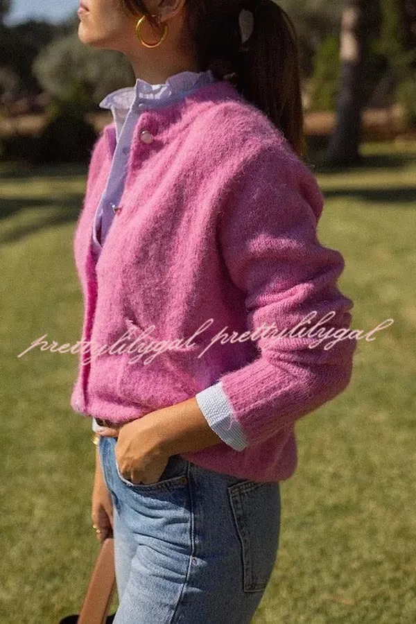 Falling for You Knit Long Sleeve Pocket Relaxed Cardigan