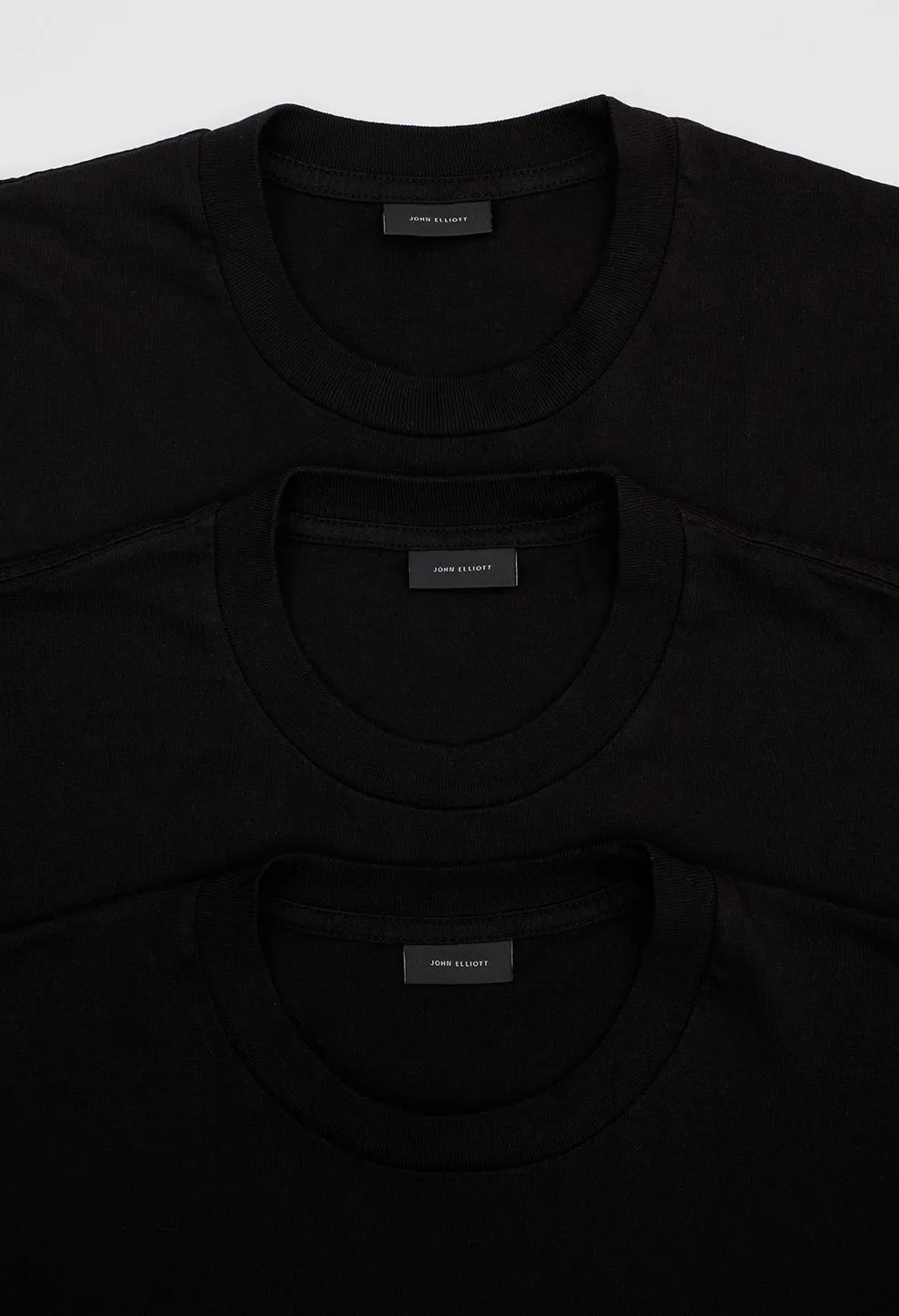 Foundation 3 Pack Tees / Black