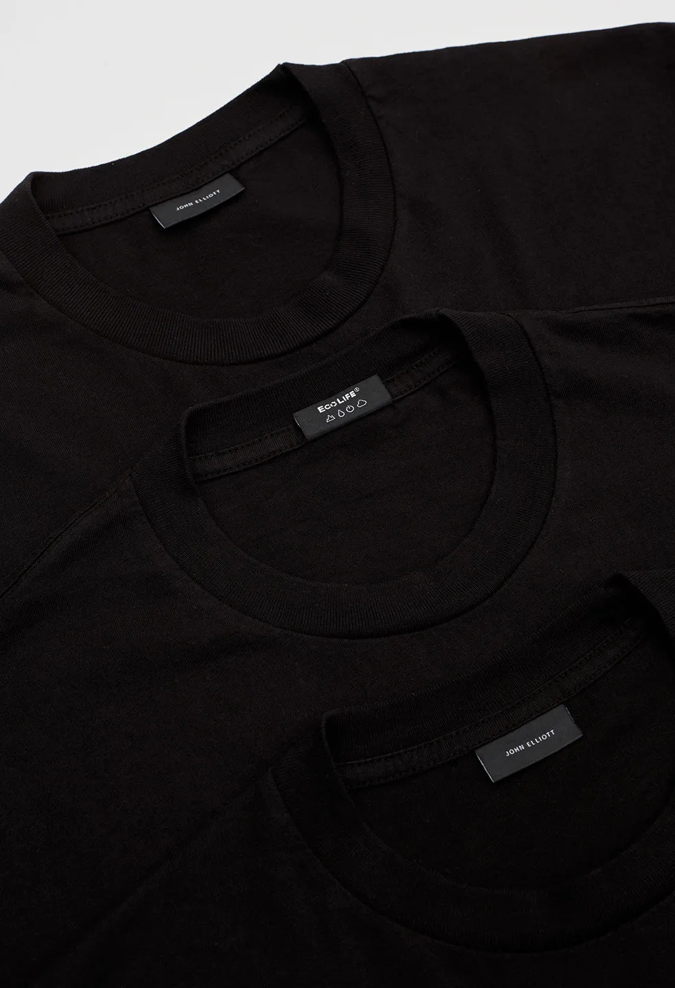 Foundation 3 Pack Tees / Black