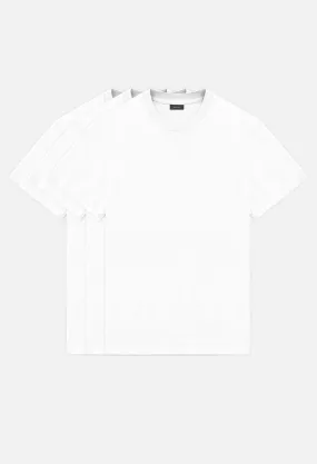 Foundation 3 Pack Tees / White