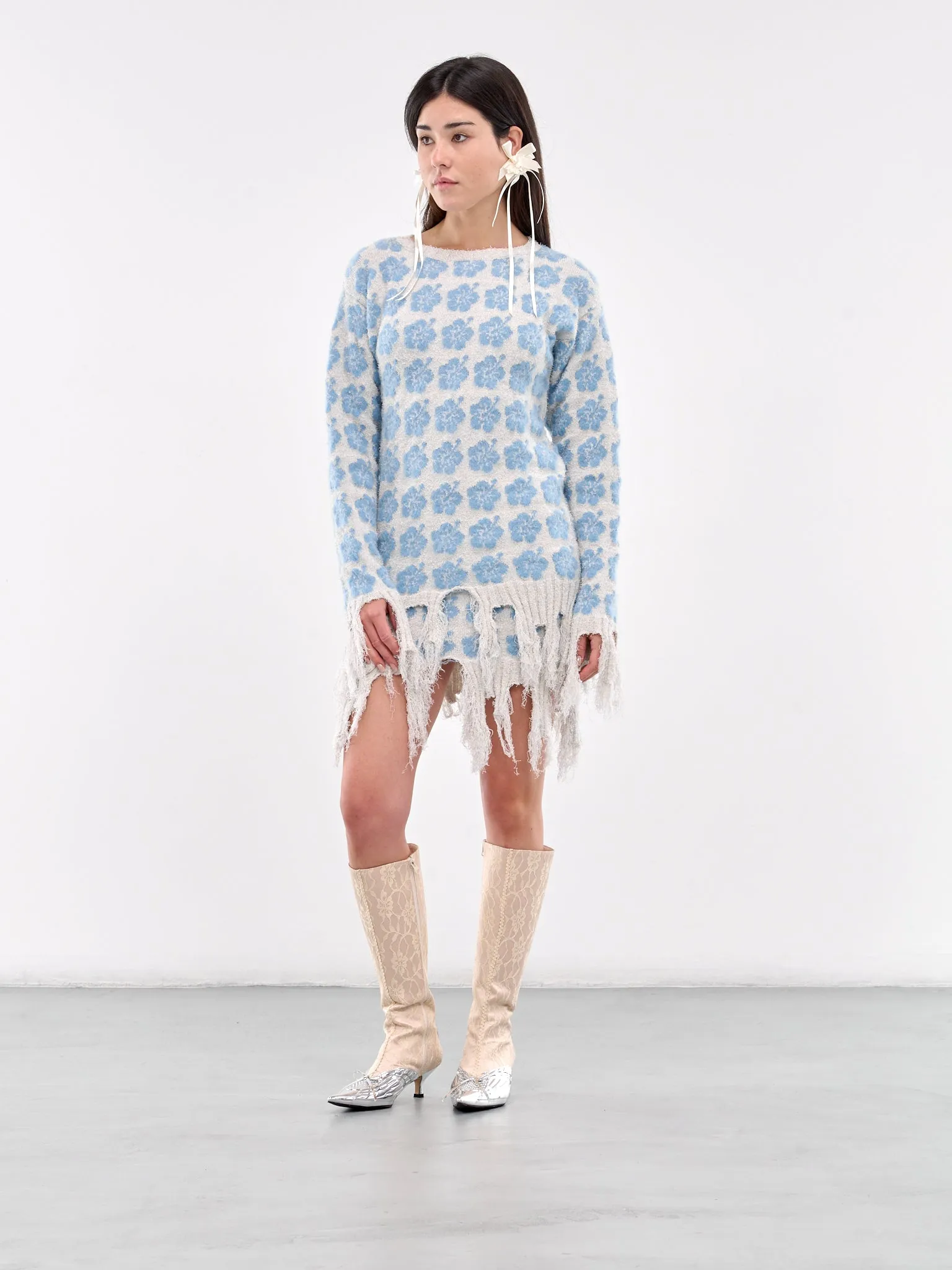 Ganguro Knit Jumper (AWAW240076-BLUE)