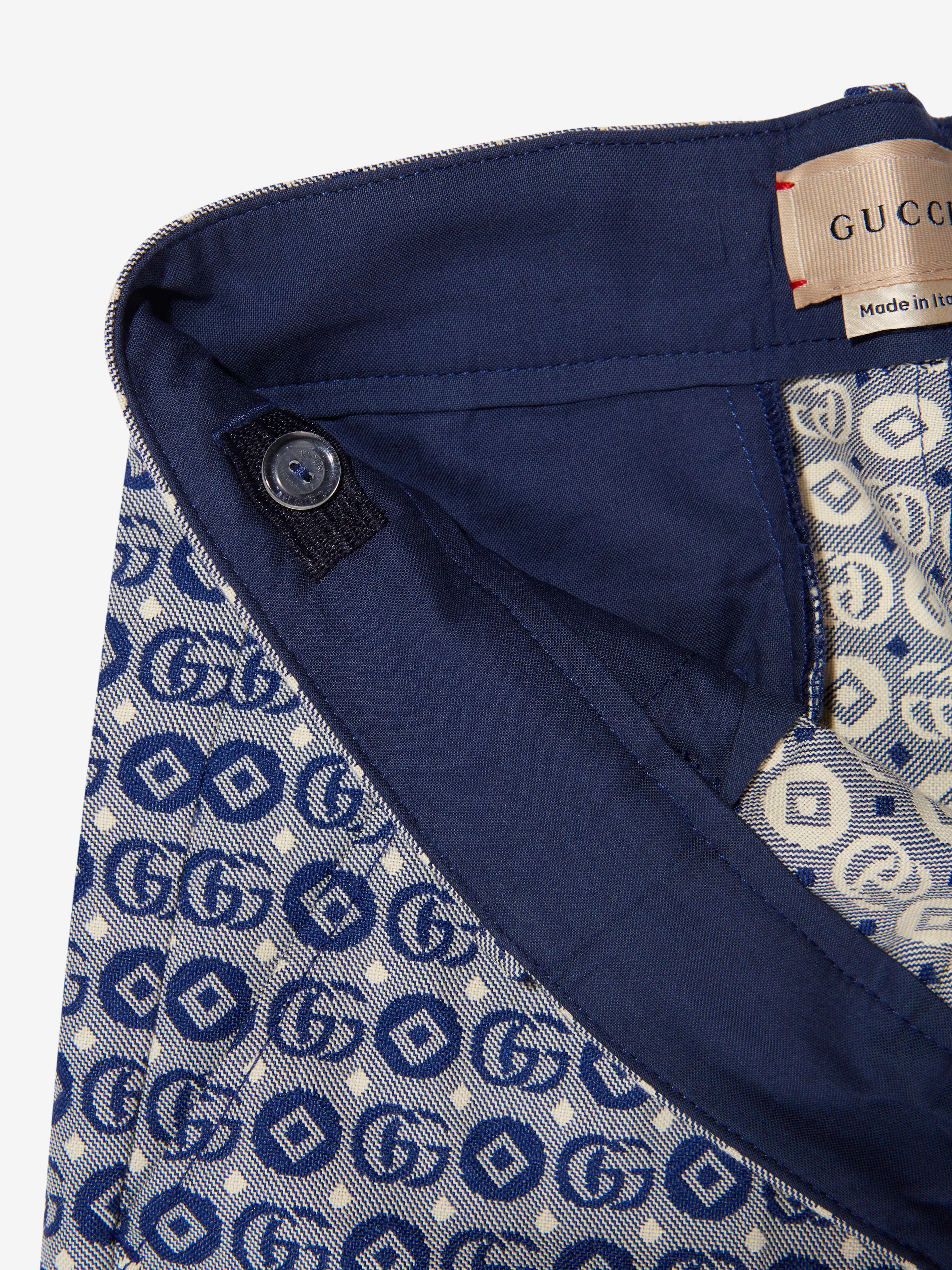 Gucci Boys Double G Dots Trousers