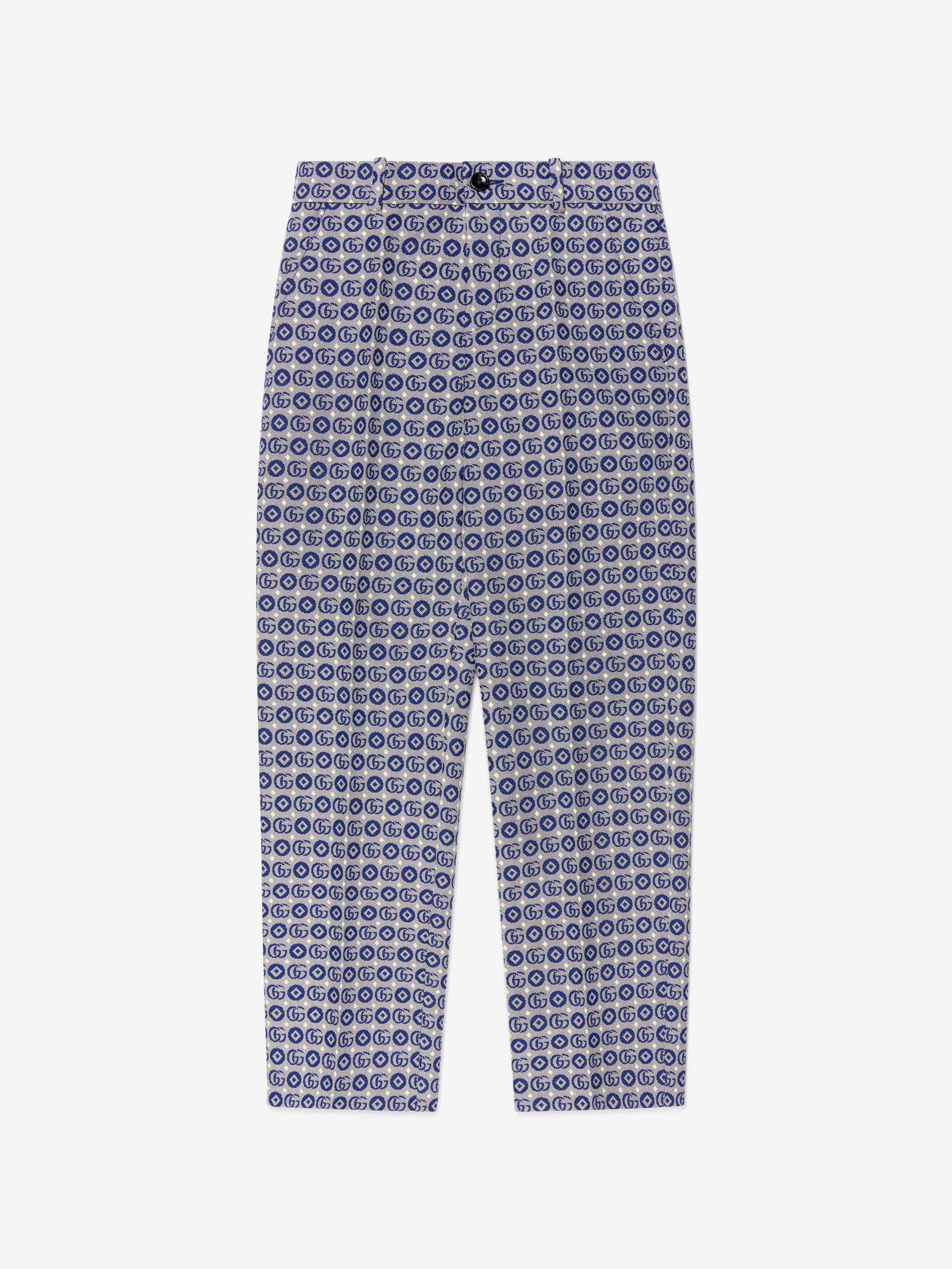 Gucci Boys Double G Dots Trousers