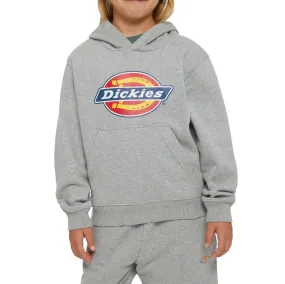 ICON LOGO HOODIE KIDS  HEATHER GREY