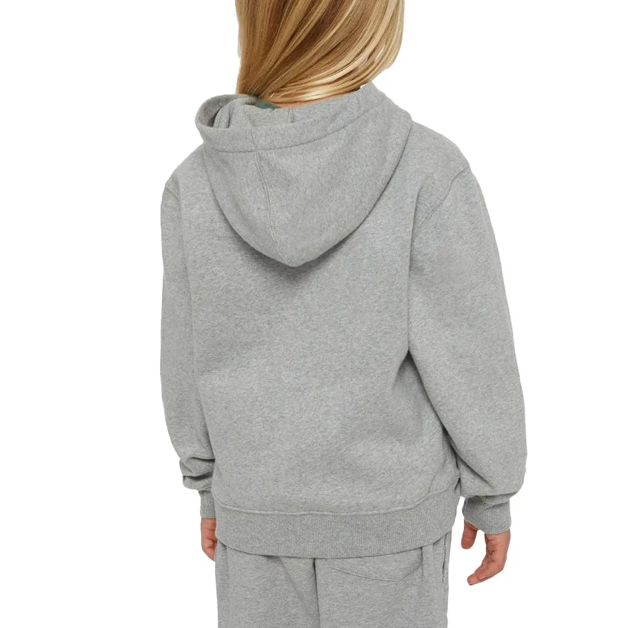 ICON LOGO HOODIE KIDS  HEATHER GREY