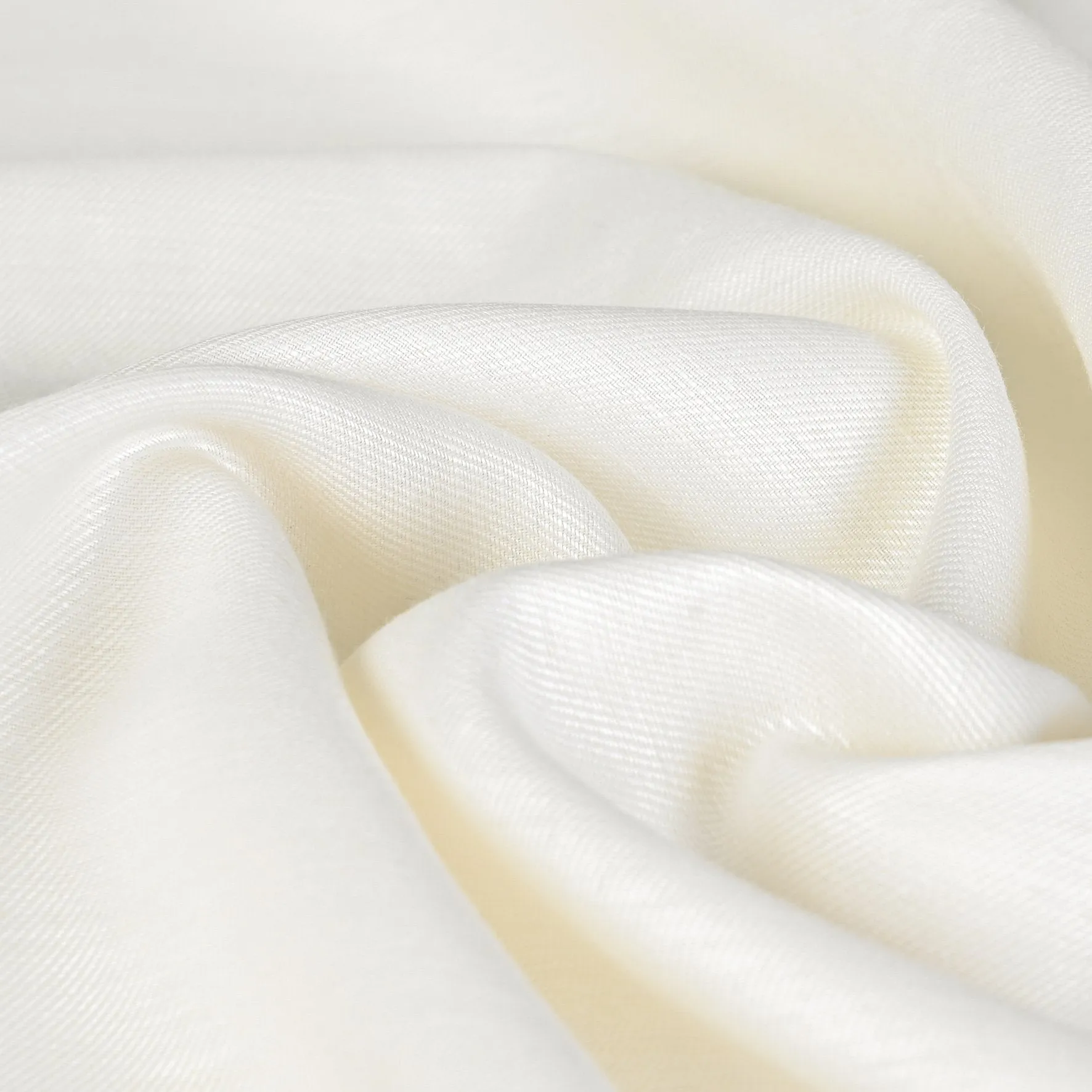 Ivory Linen Blend Fabric 97758