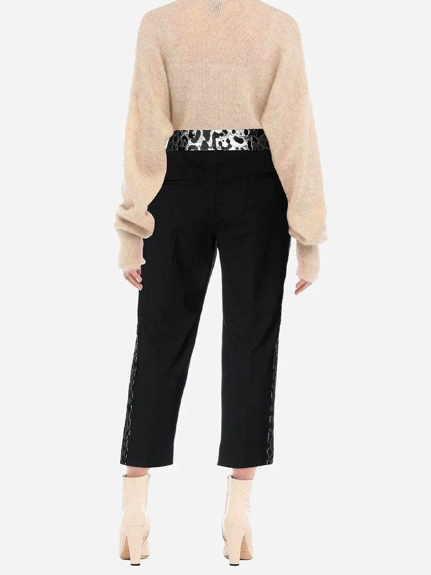 Jacquard Waist Trousers