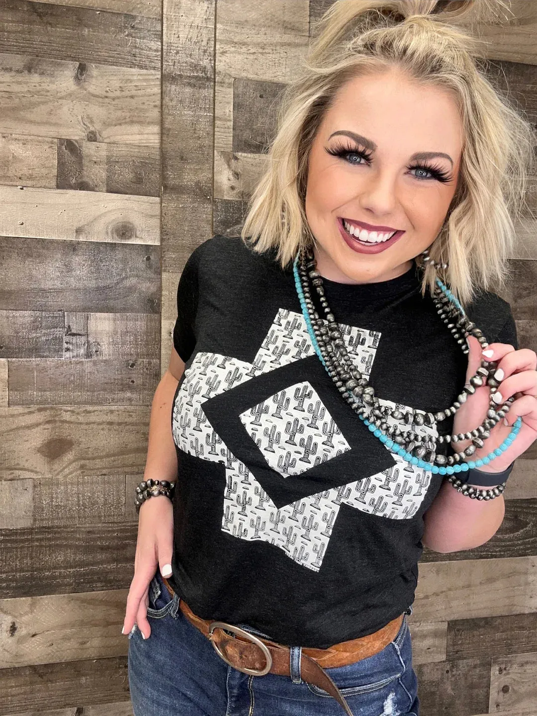 Kaci Cactus Graphic Tee