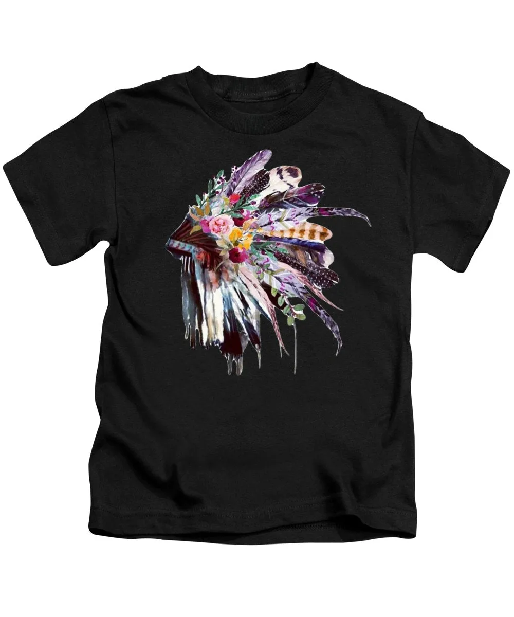 Kids Tribal Head Dress T-Shirt