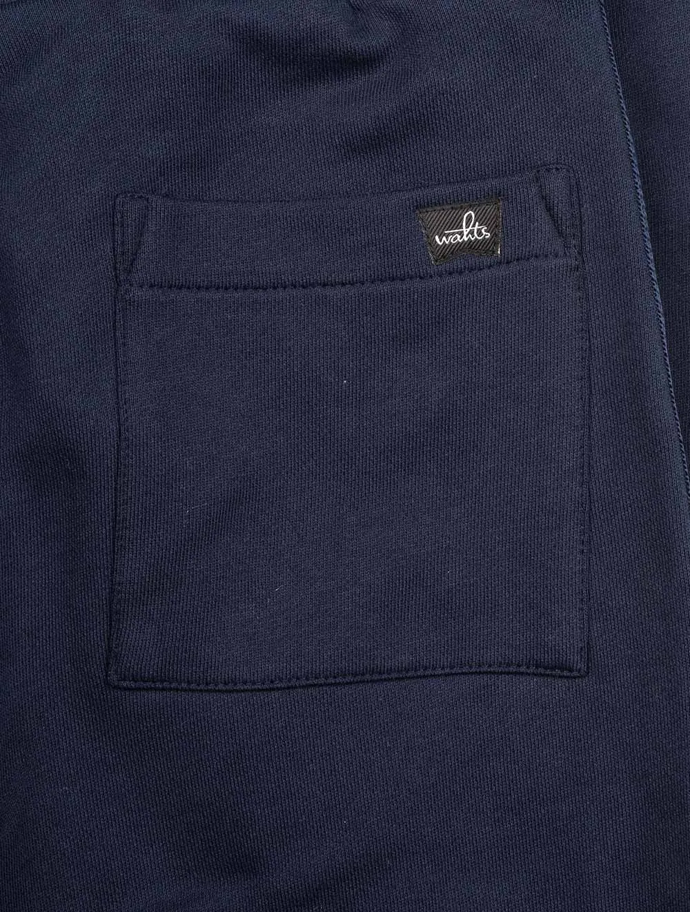 Logan Cuffed Navy Sweatpants Navy Blue