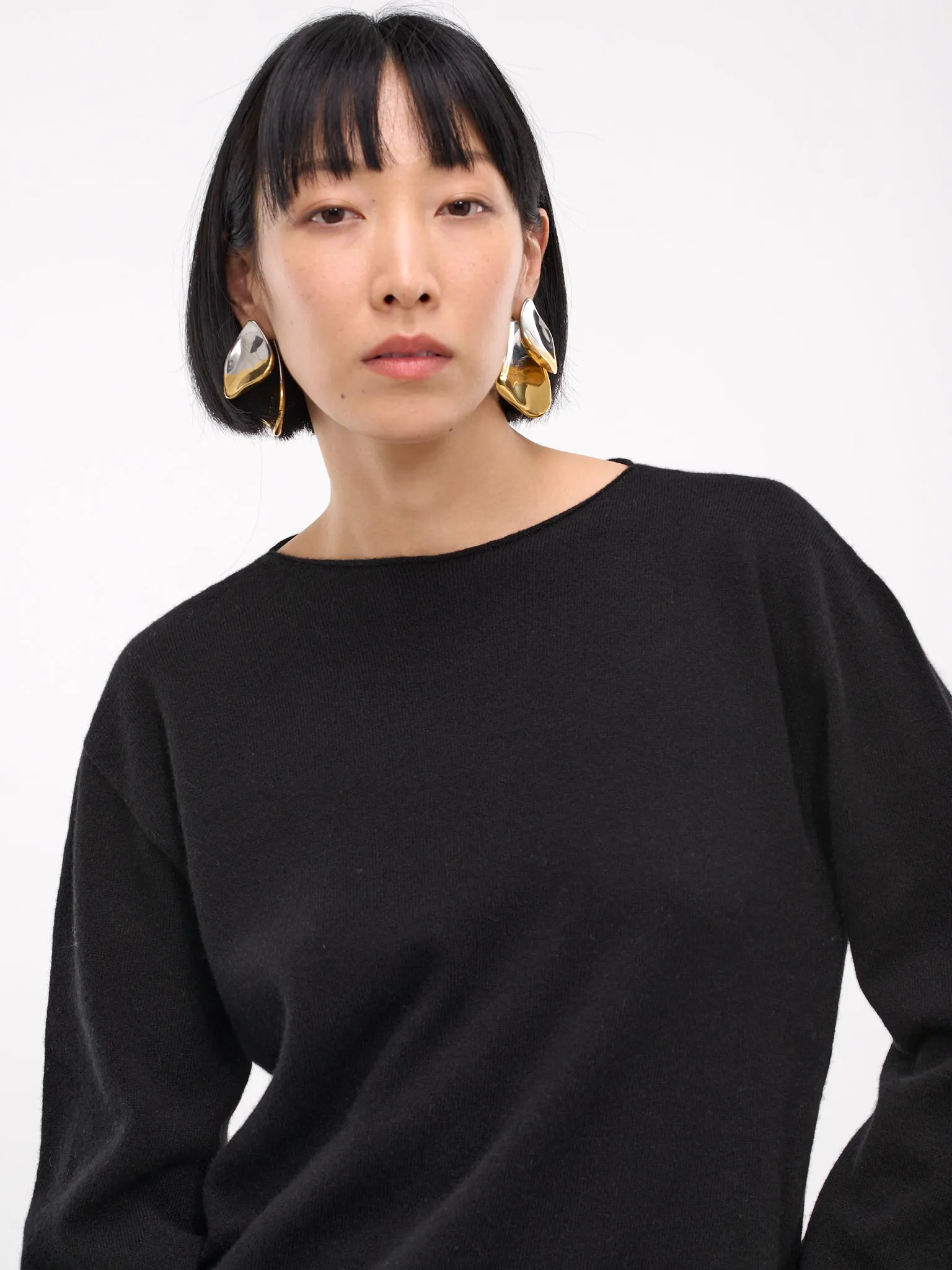 Long Sleeve Jumper (J40GP0003-J13204-BLACK)