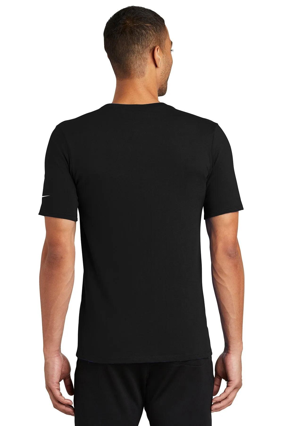 Nike DriFIT Cotton Poly Custom Tees, Black