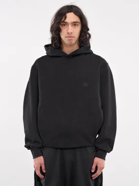 Novak Stadium Hoodie (PTKNSH01A-CARBON-BLACK)