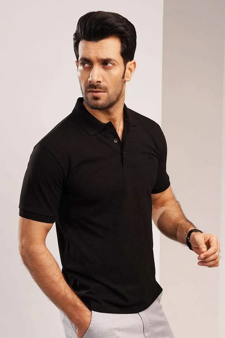 Polo Shirt - Black