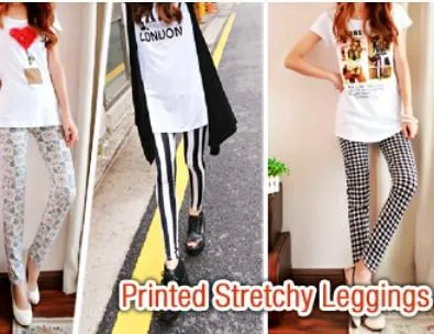 Printed Stretchy Leggings