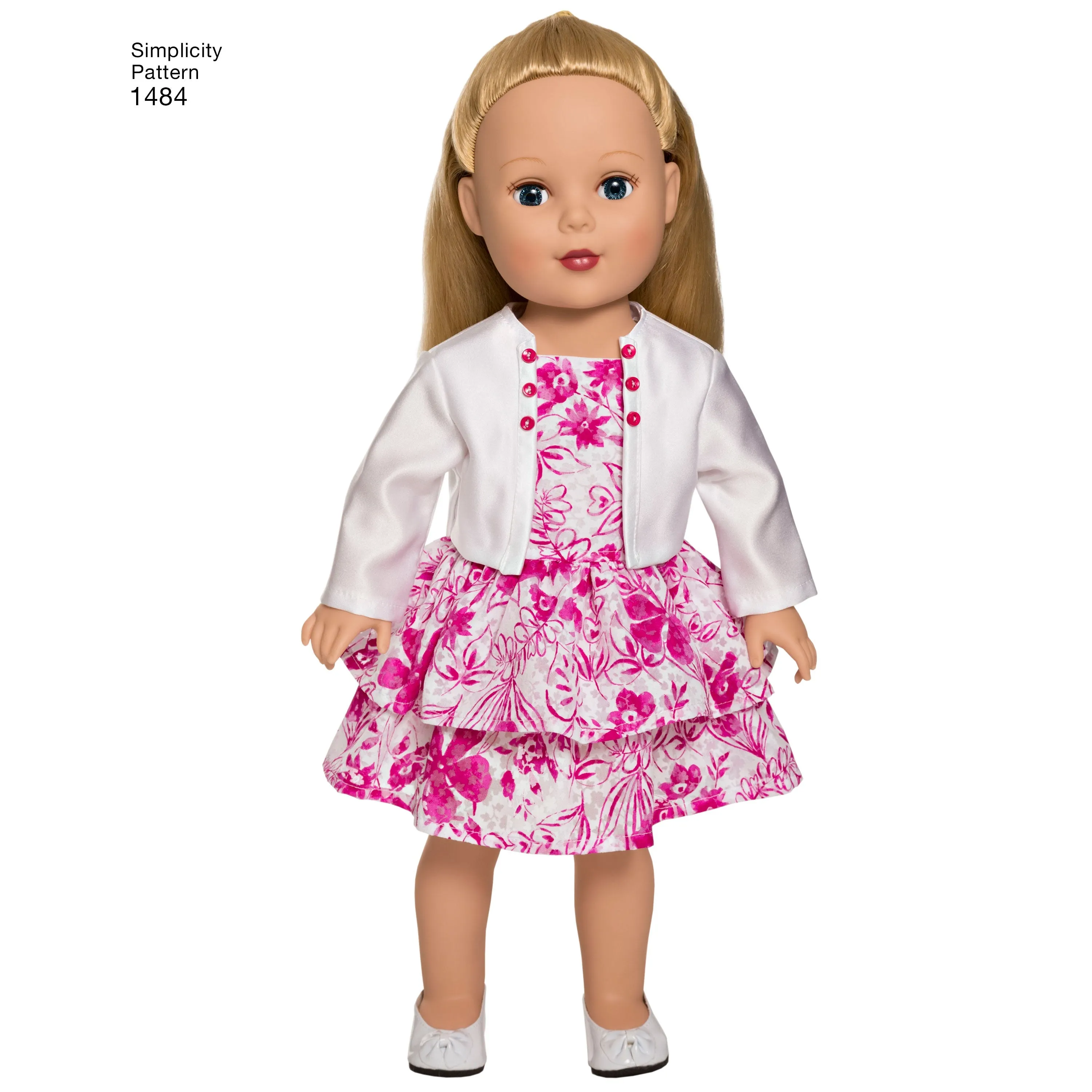 Simplicity Pattern 1484 for 18 inch Doll Clothes