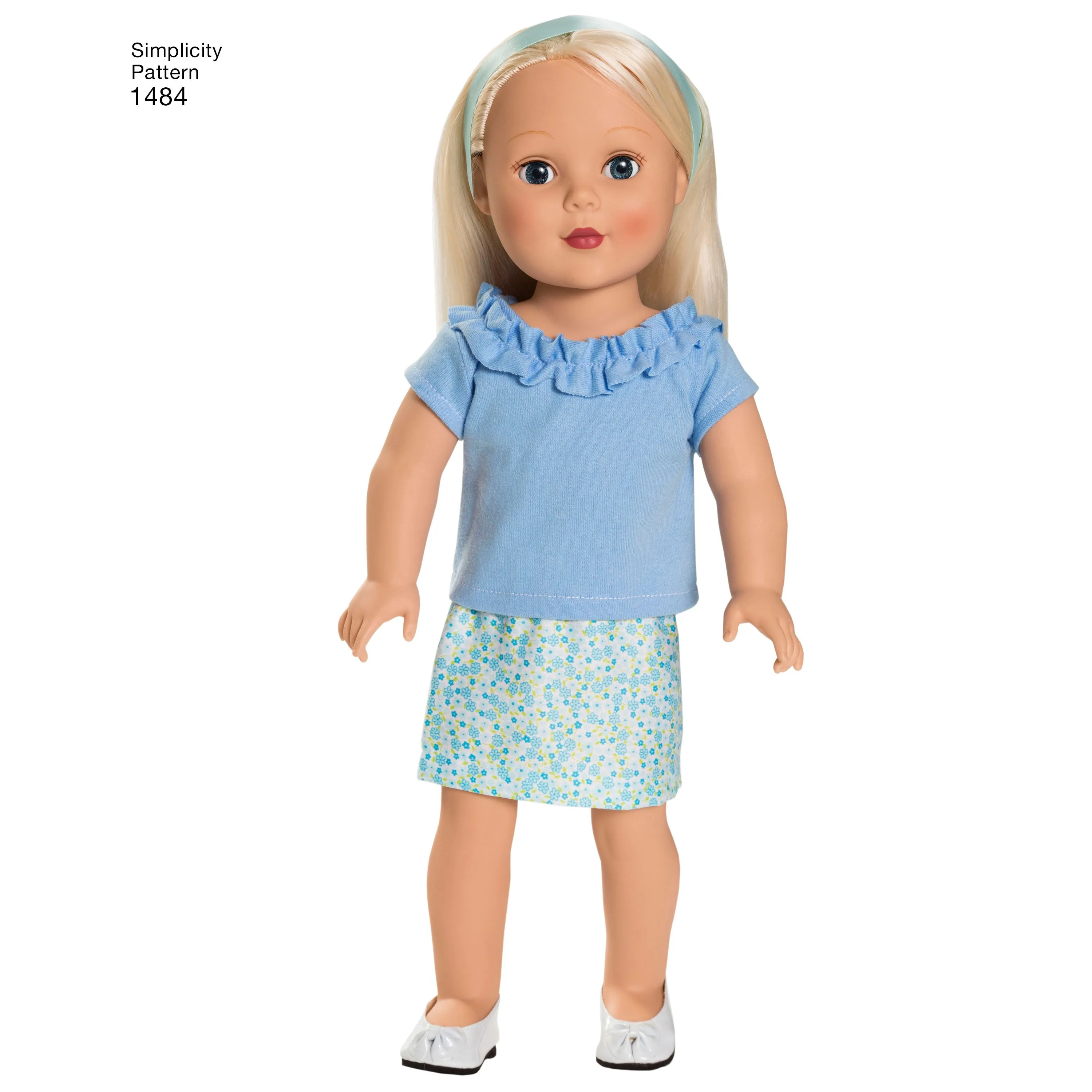 Simplicity Pattern 1484 for 18 inch Doll Clothes