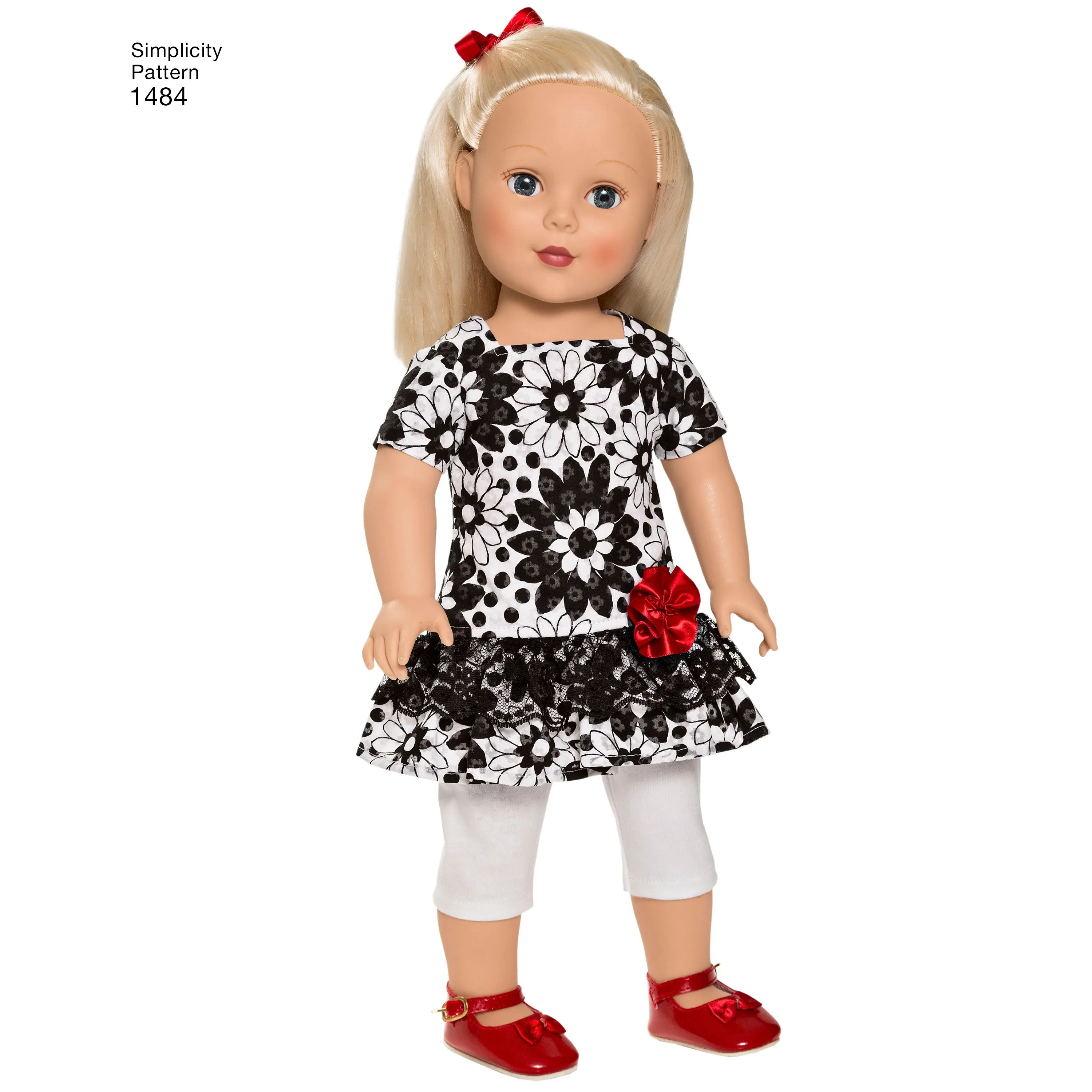 Simplicity Pattern 1484 for 18 inch Doll Clothes