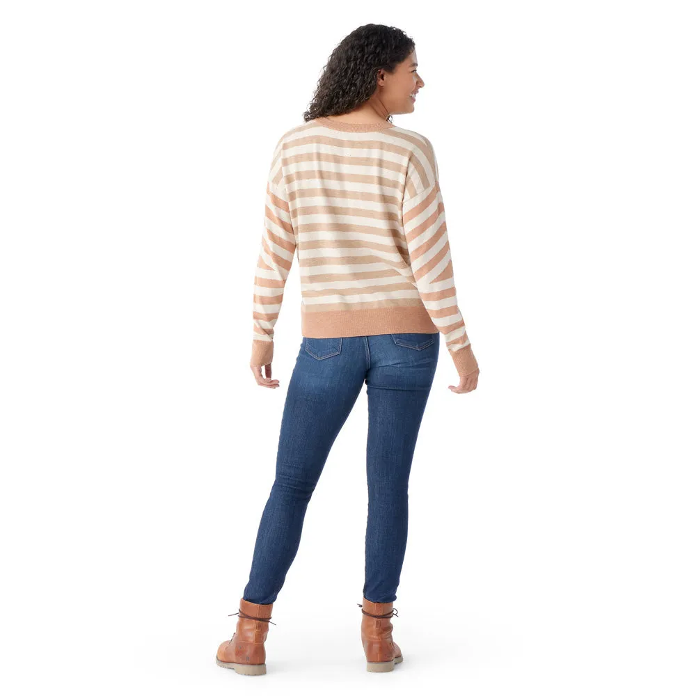 Smartwool Edgewood Boyfriend Womens Crew Sweater 2024