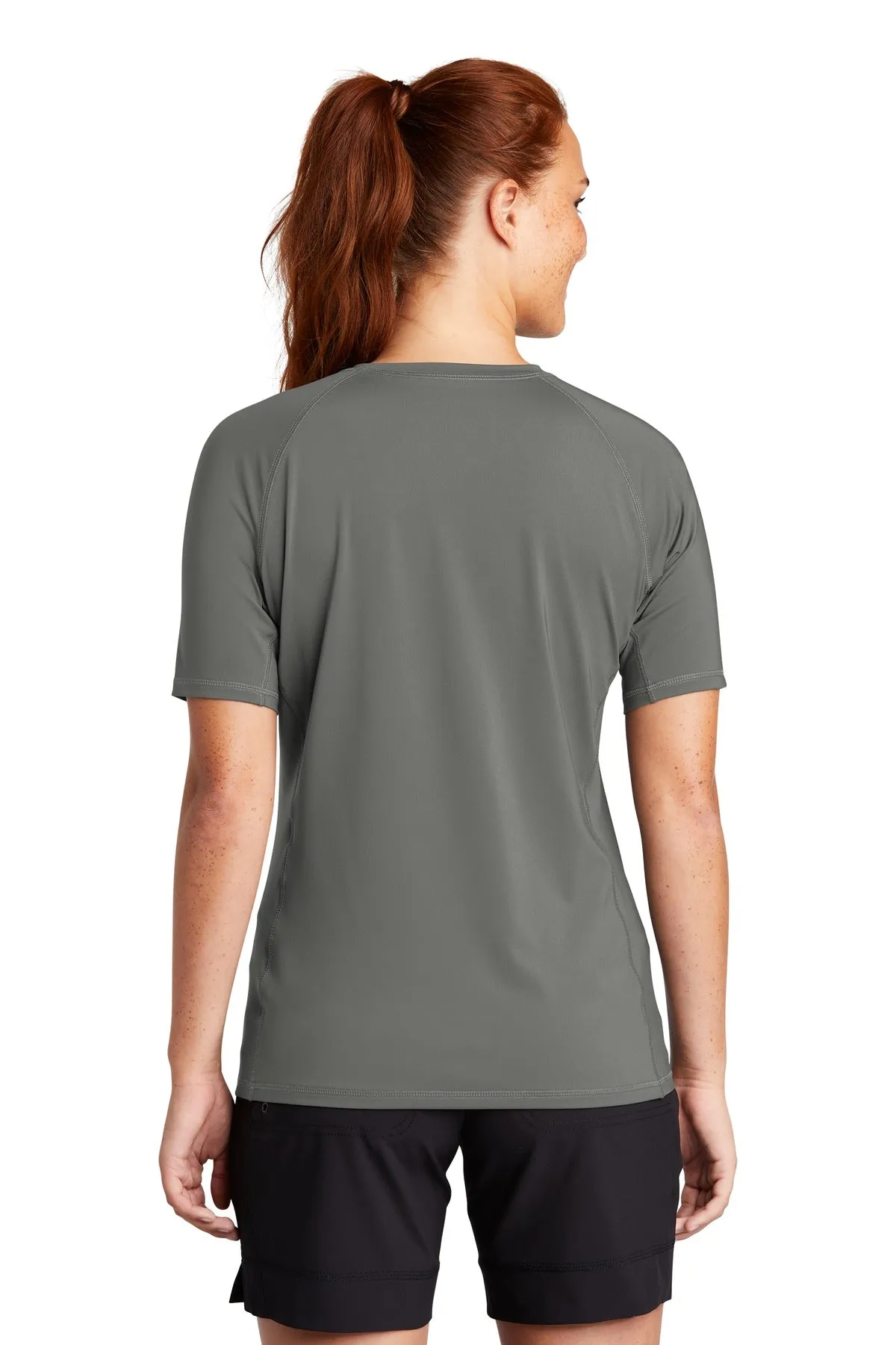 Sport-Tek Ladies Rashguard Tee. LST470