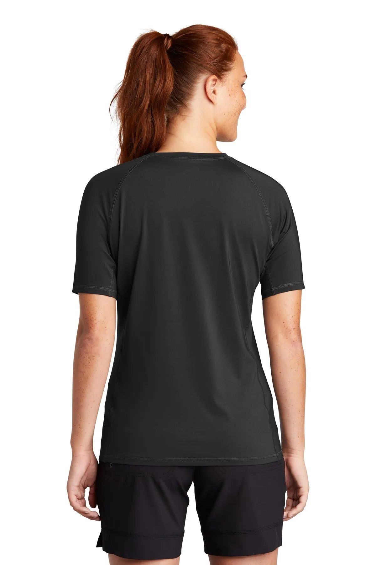 Sport-Tek Ladies Rashguard Tee. LST470