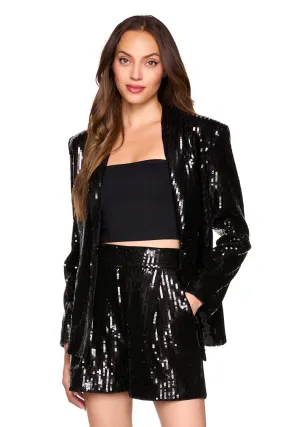 Square Sequin Blazer