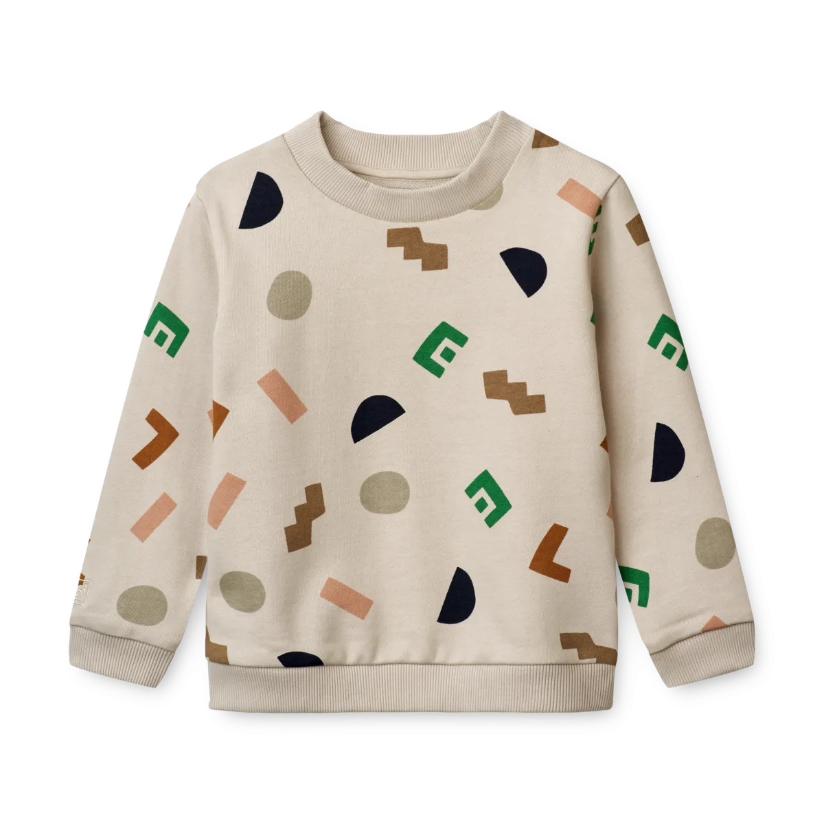 Sweatshirt - Thora - Graphic Alphabet Sandy