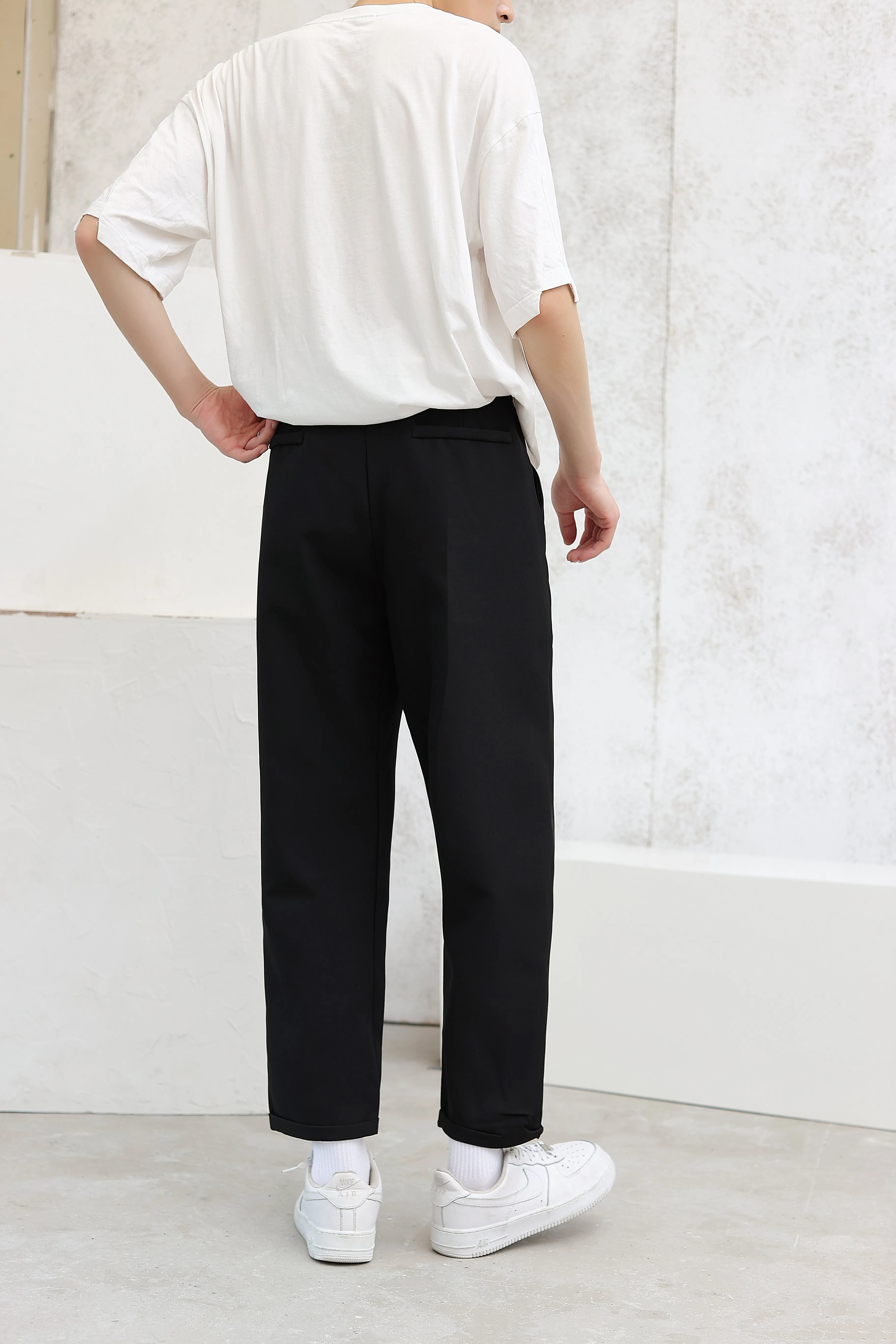 Tapered Suit Trousers