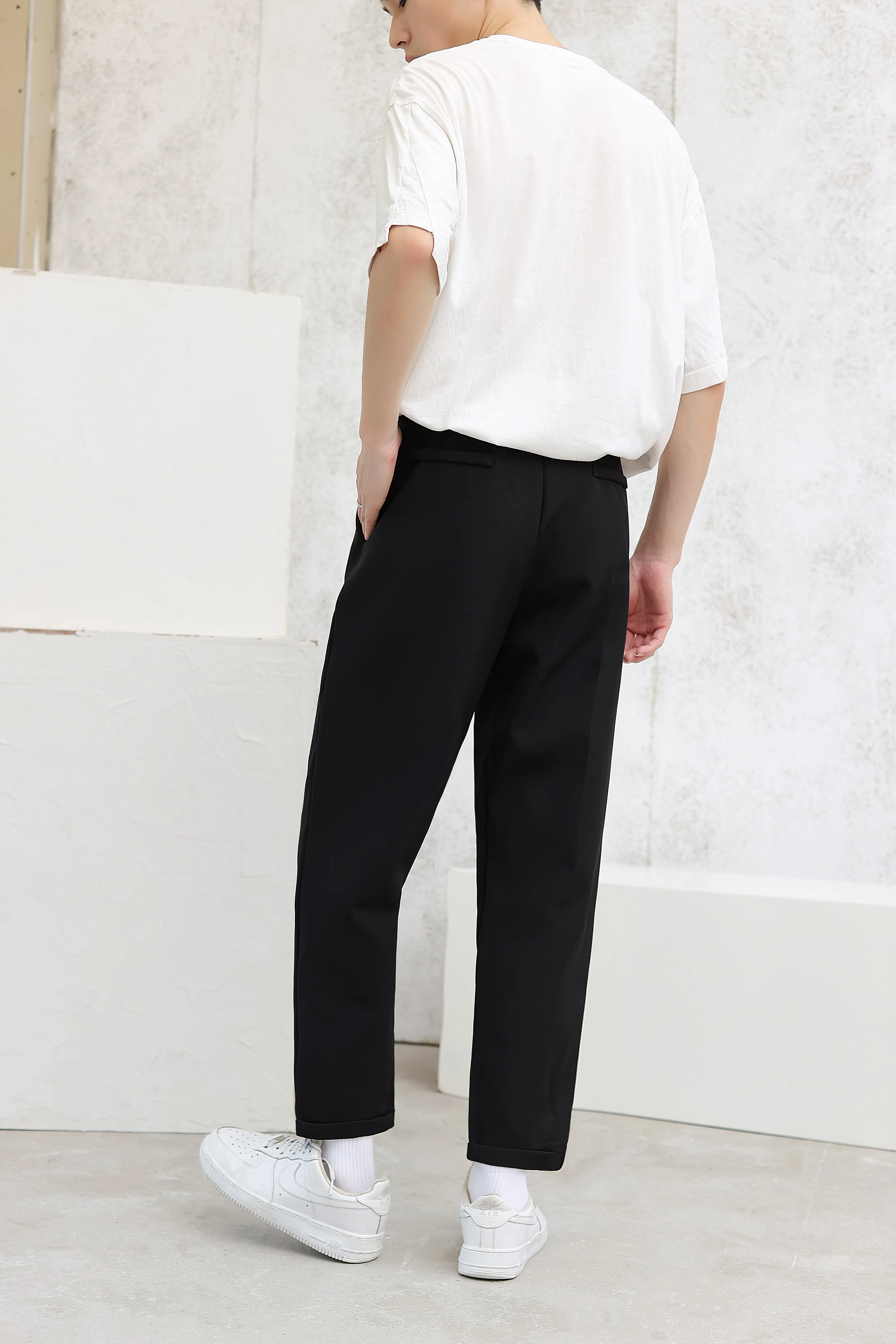 Tapered Suit Trousers