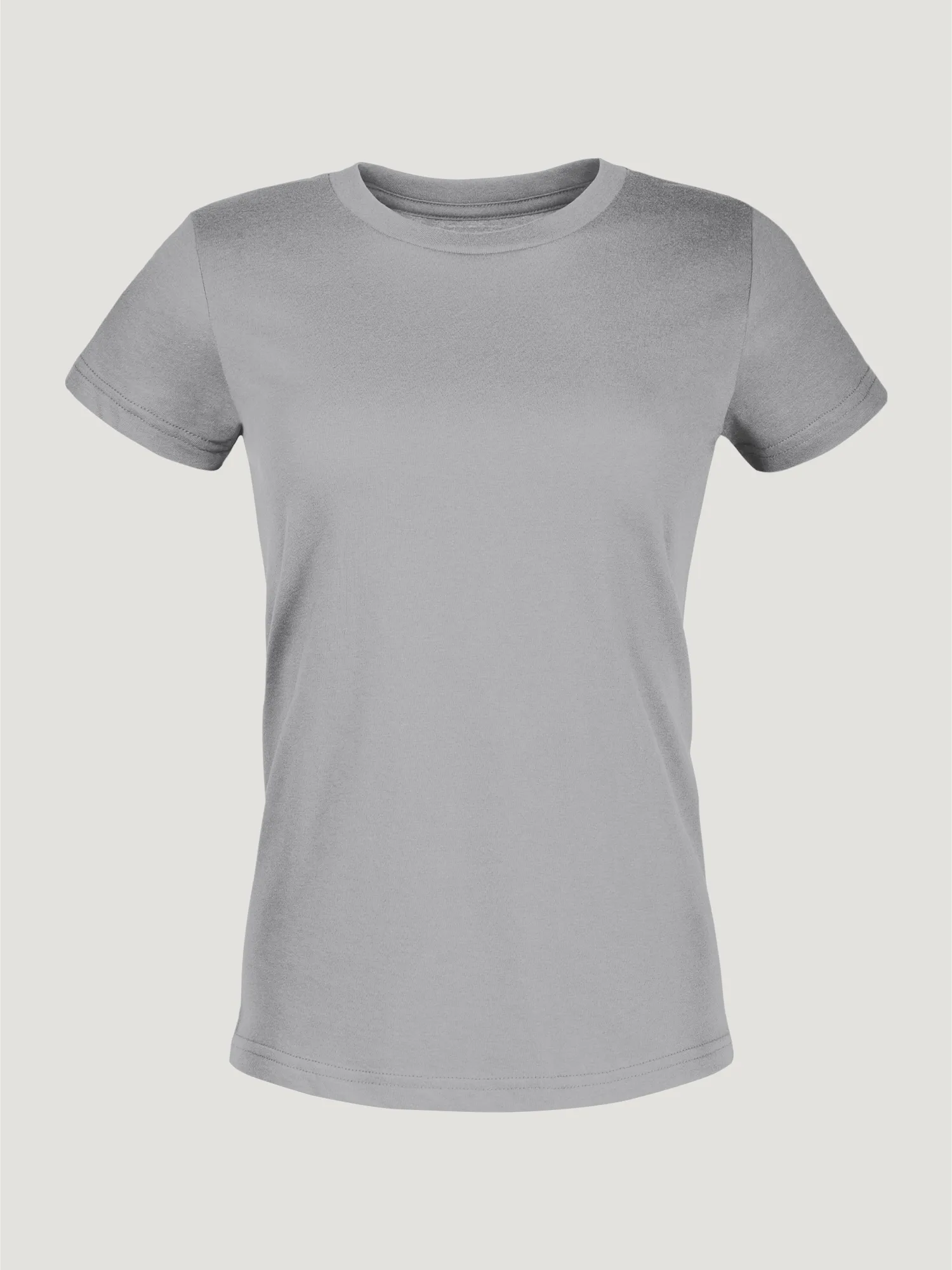 Women's Heather Grey Crew Neck